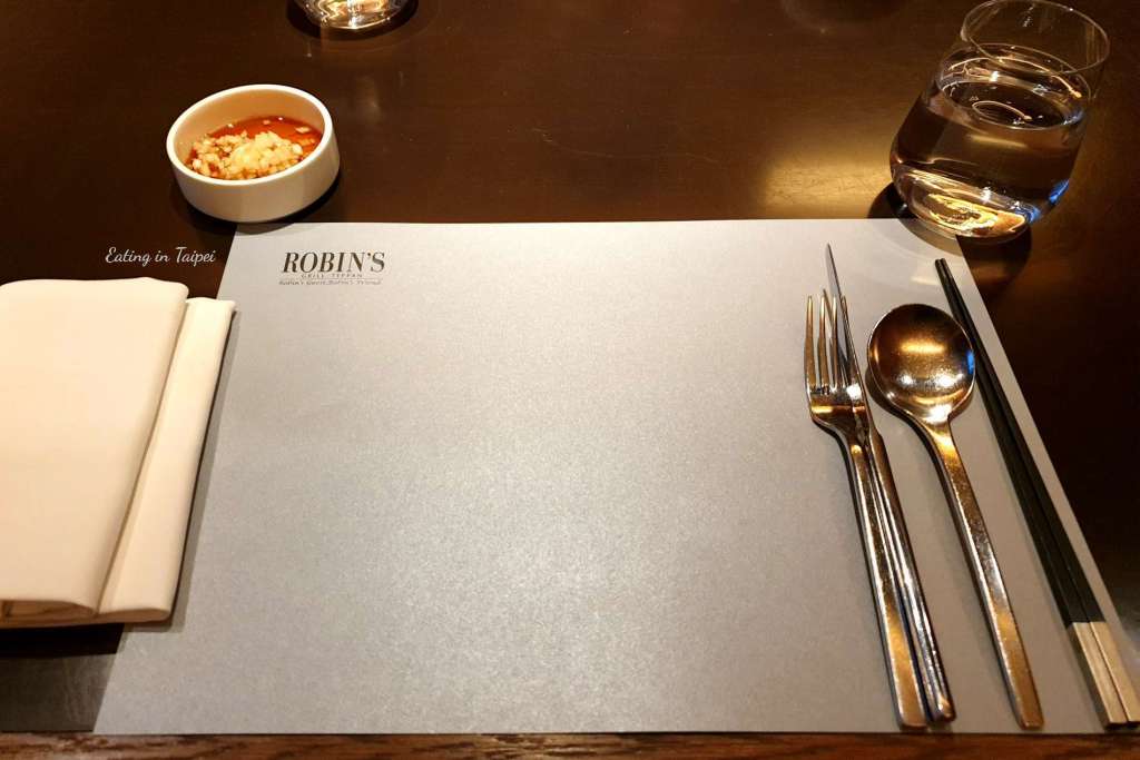 Robin s grill teppanyaki tainan table set