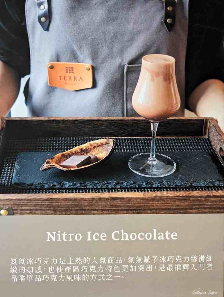 TERRA by the Sea nitro ice chocolate